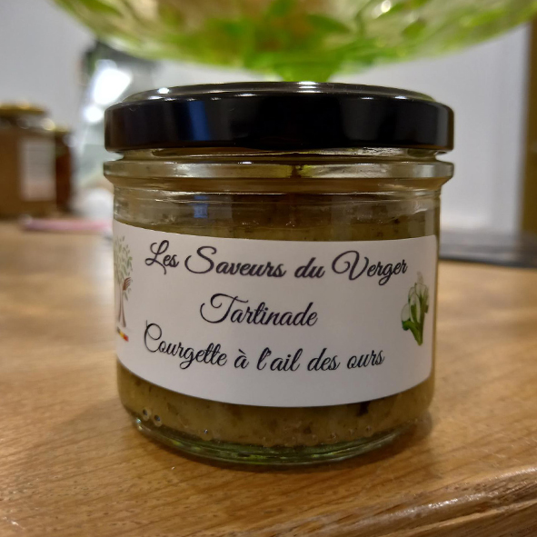 Tartinade Courgette à l'ail des ours