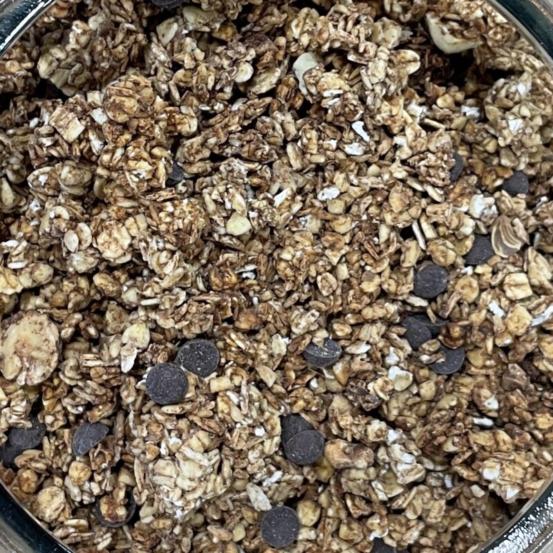 Granola chocolat noir