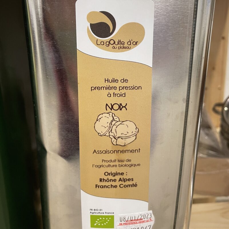 Huile de noix