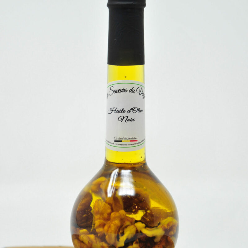 Huile d'olive aux noix