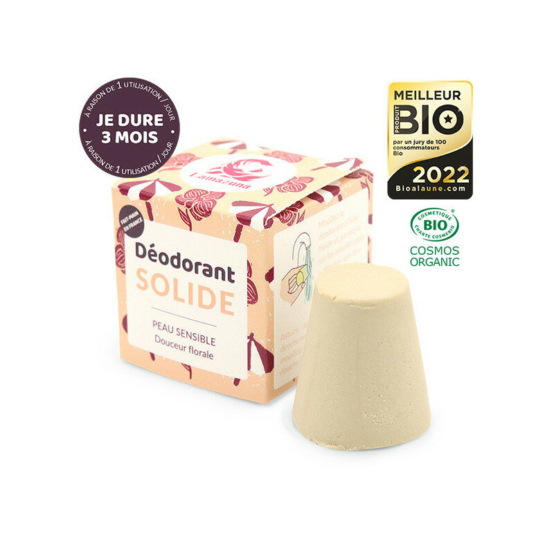 Déodorant solide peau sensible