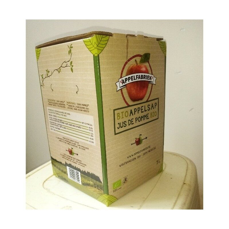 Jus de pommes en cubi (3L)