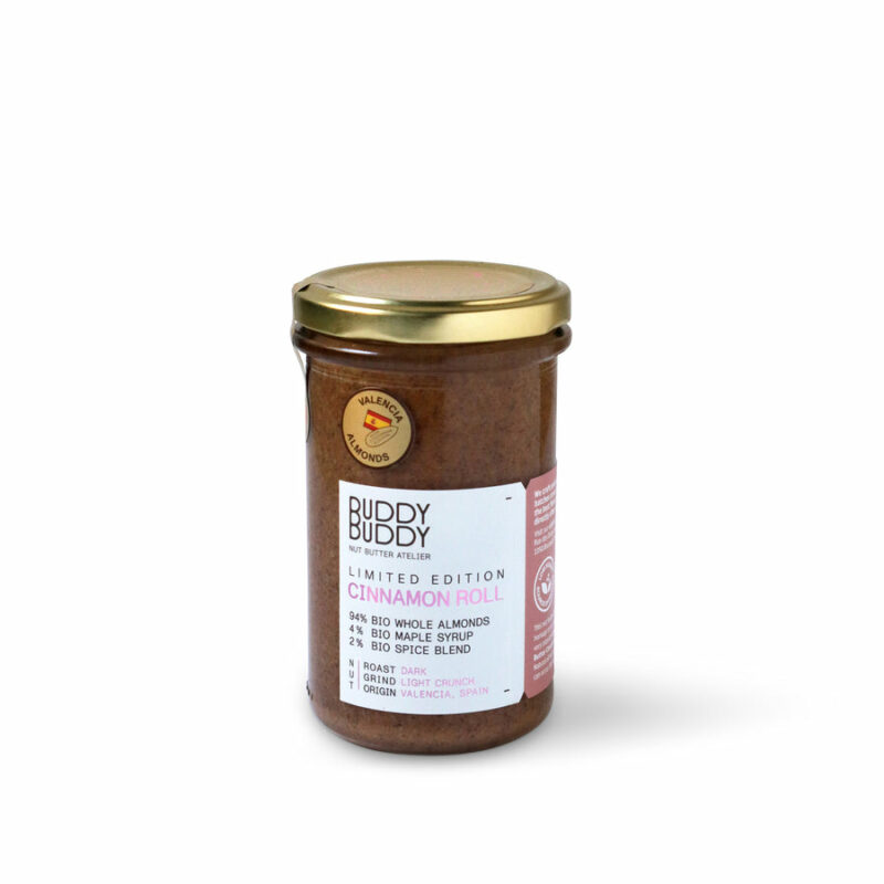 Beurre d'amande sirop d'érable et cannelle