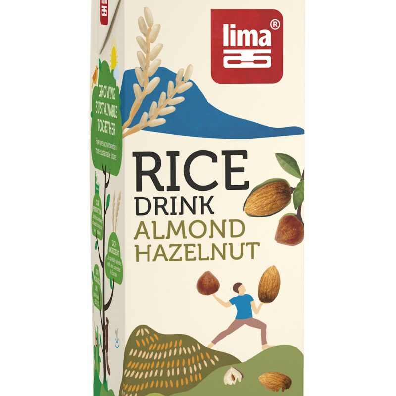 Lait de riz - amande - noisette